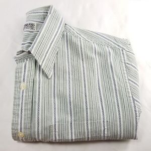 Lucky Brand Dungarees Button Front Shirt Size XL